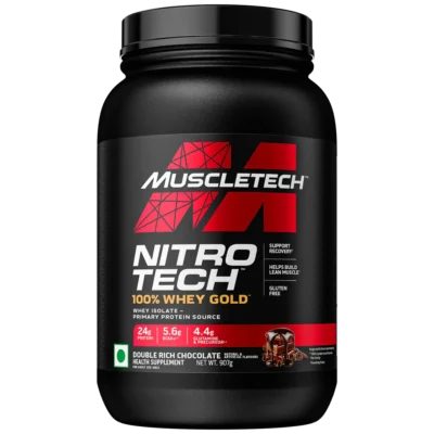 muscletech nitrotech whey gold choc 907gm