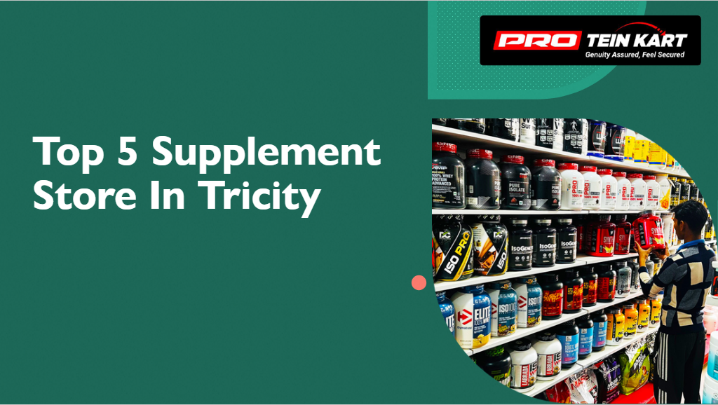 Top 5 Supplement Store In Tricity