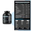 mb whey 2kg nutrition table