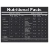 redcon total war nutrition table