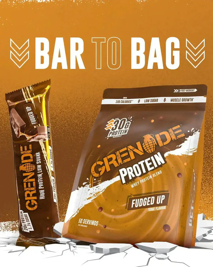 GRENADE WHEY BANNER 2 GRENADE WHEY BANNER 2