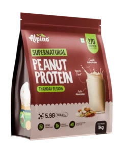 alpino peanut protein kesar thandai